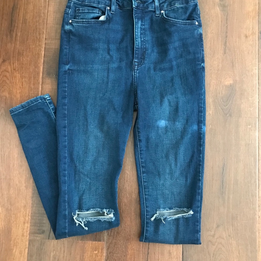 Sculpted High Rise Skinny Jeans - Picture 2 of 2